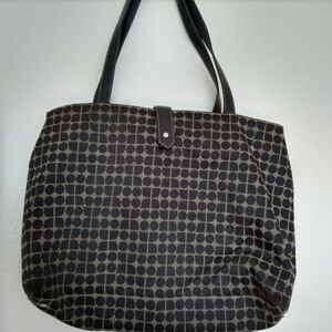 VINTAGE  Kate Spade Large Geometric Shoulder Bag Tote Bag (REHAB)